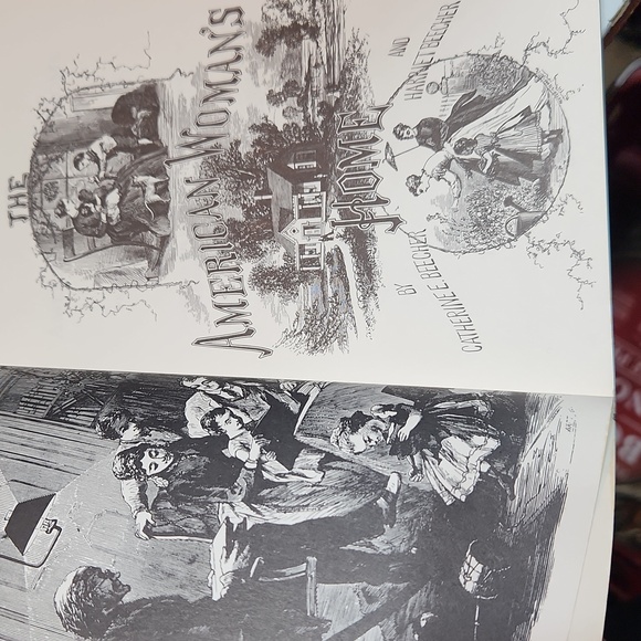 American Woman's Home Book By Catherine E. Beecher & Harriet Beecher Stowe 1987 - Picture 4 of 7